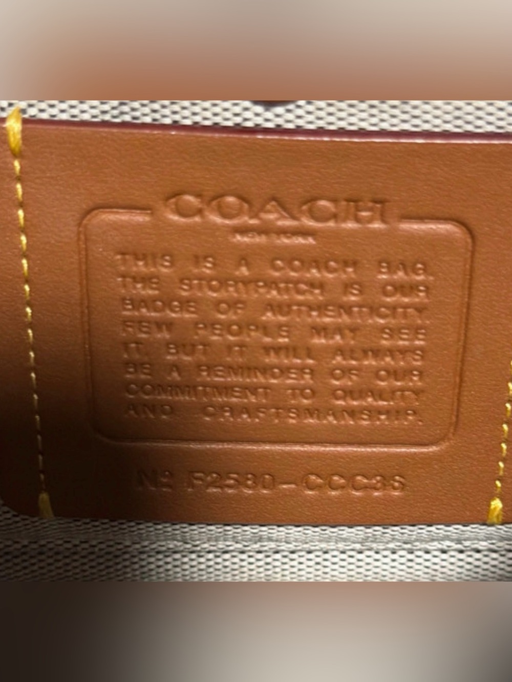 COACH Waverly bag. - Picture 12 of 12